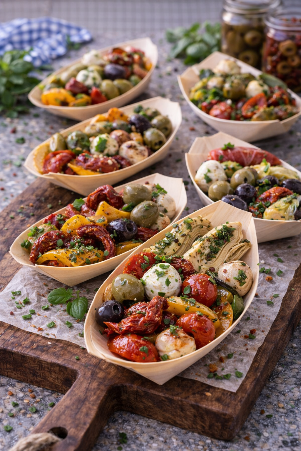 Gemischte Antipasti vom Viktualienmarkt