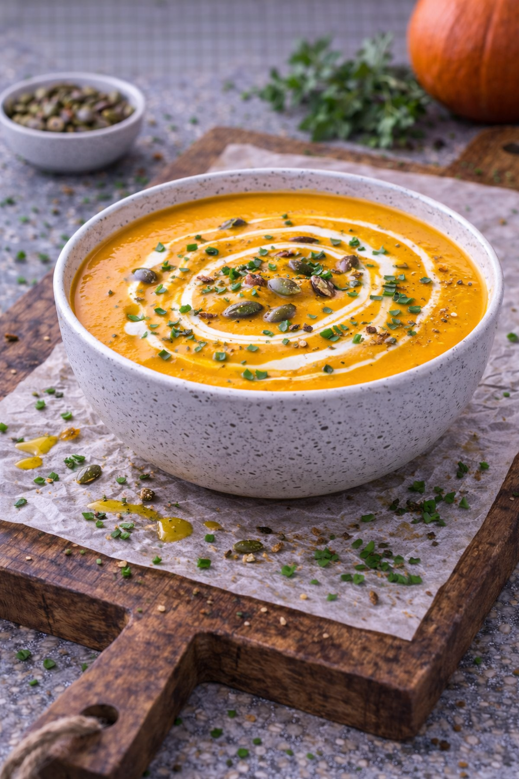 Kürbiscremesuppe