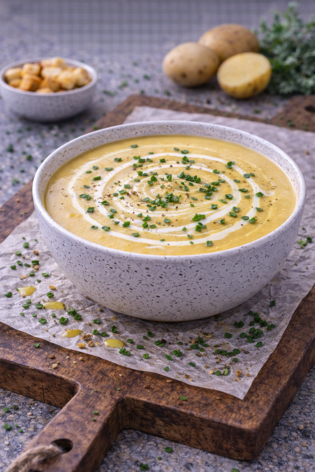 Kartoffelcremesuppe