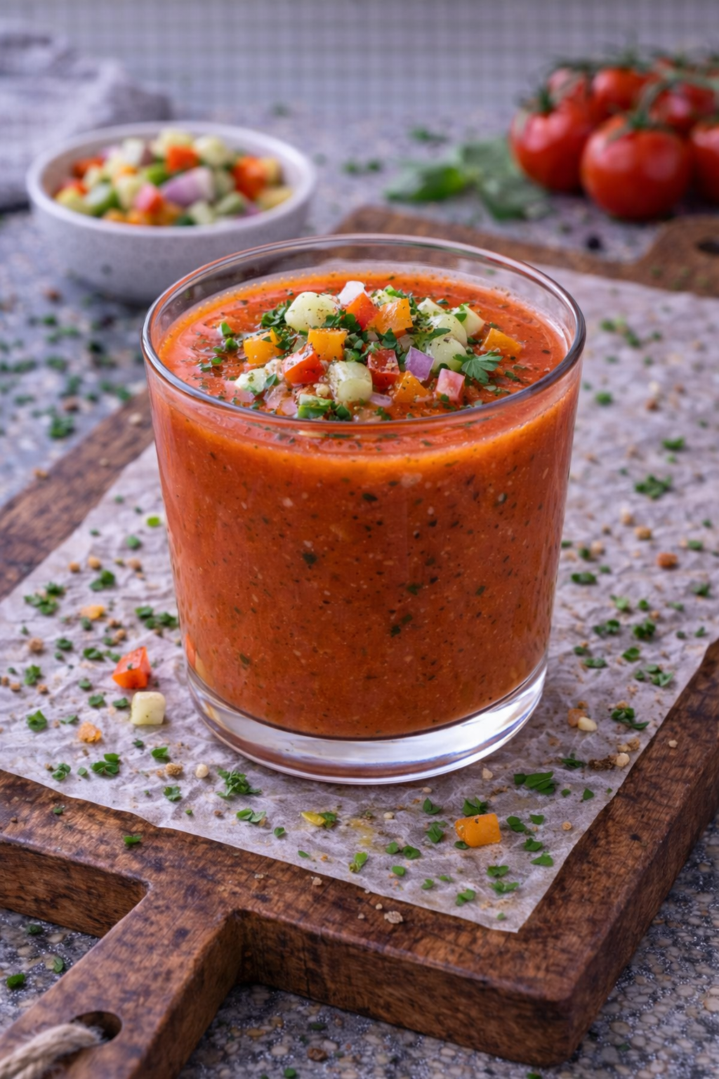 Gazpacho-Süppchen