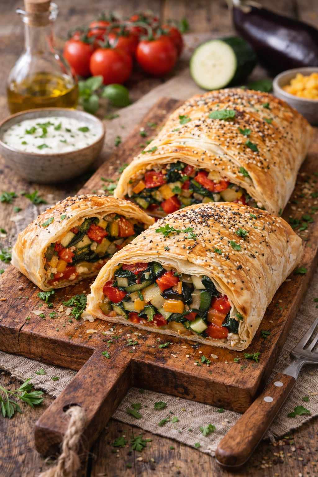 Gemüsestrudel