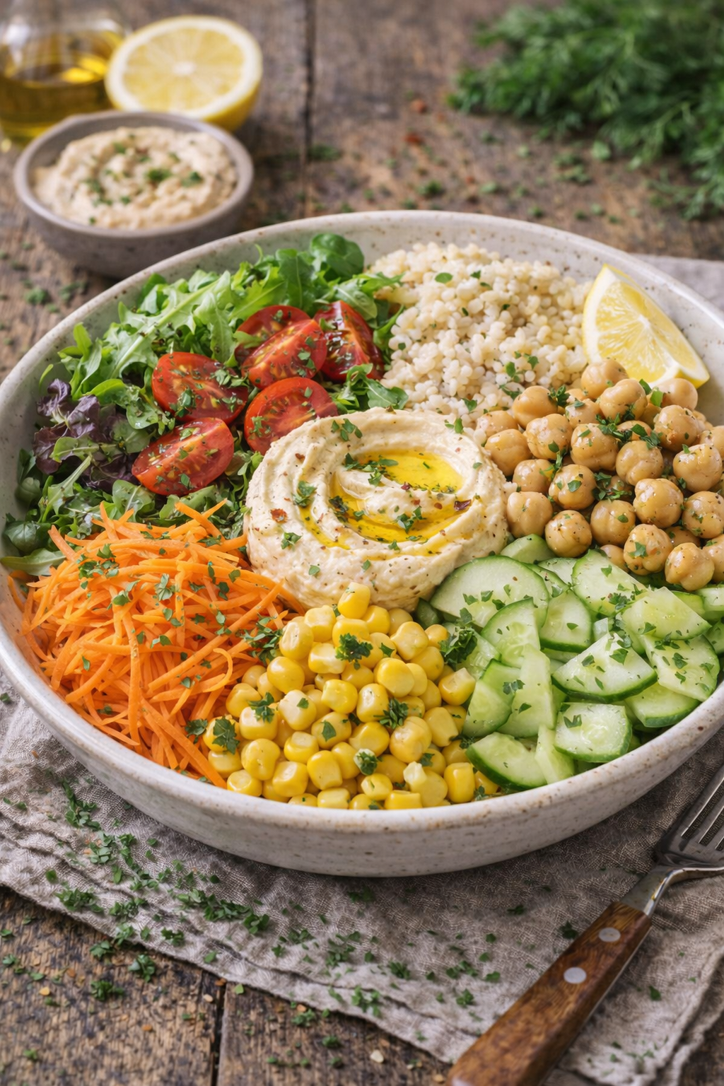 Bulgur Budda Bowl