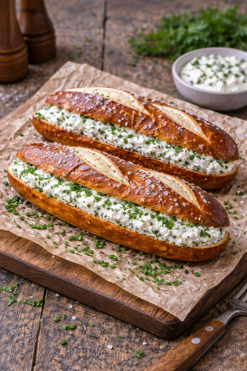 Frischkäsestangen