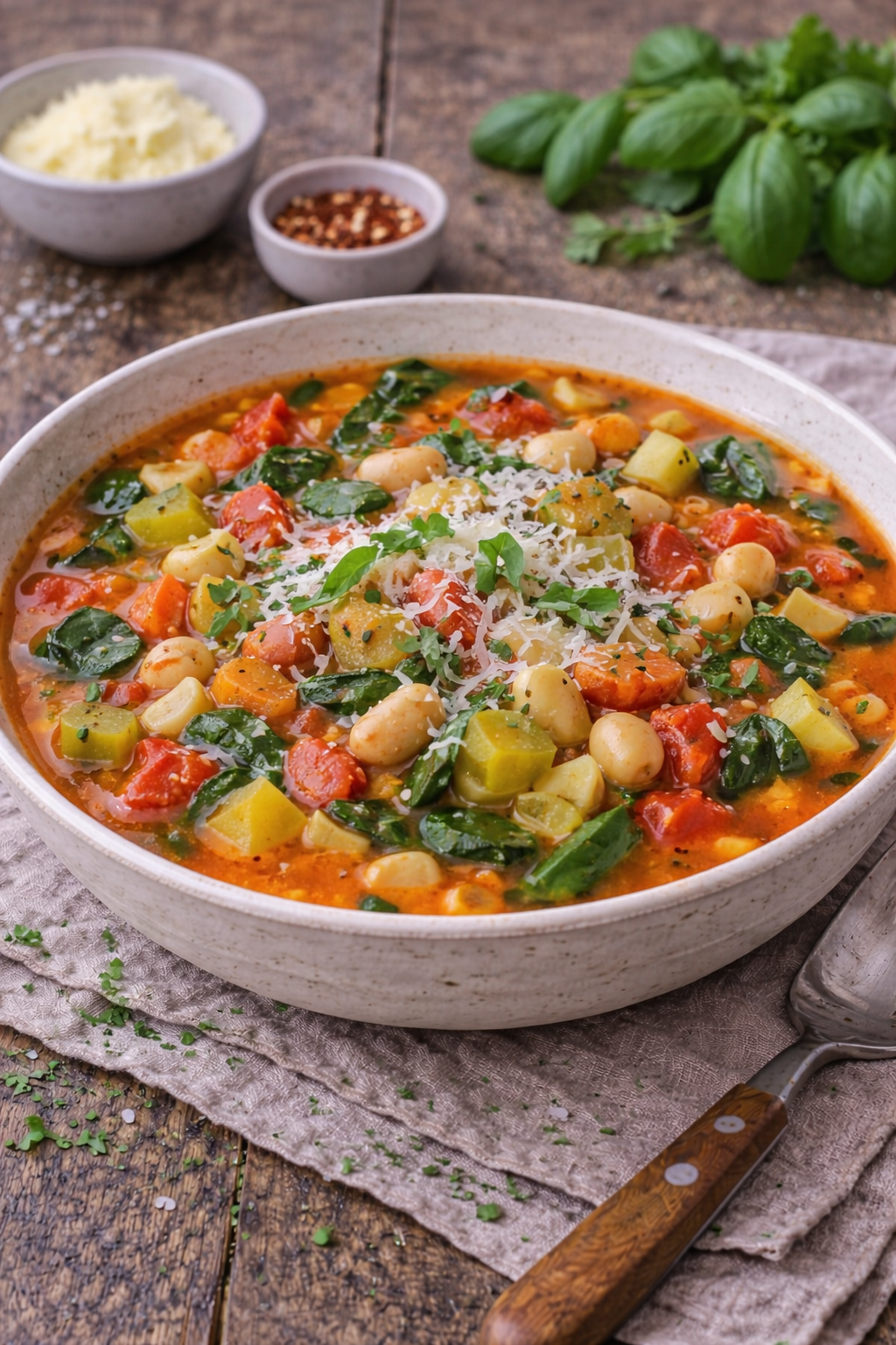 Minestrone-Suppe