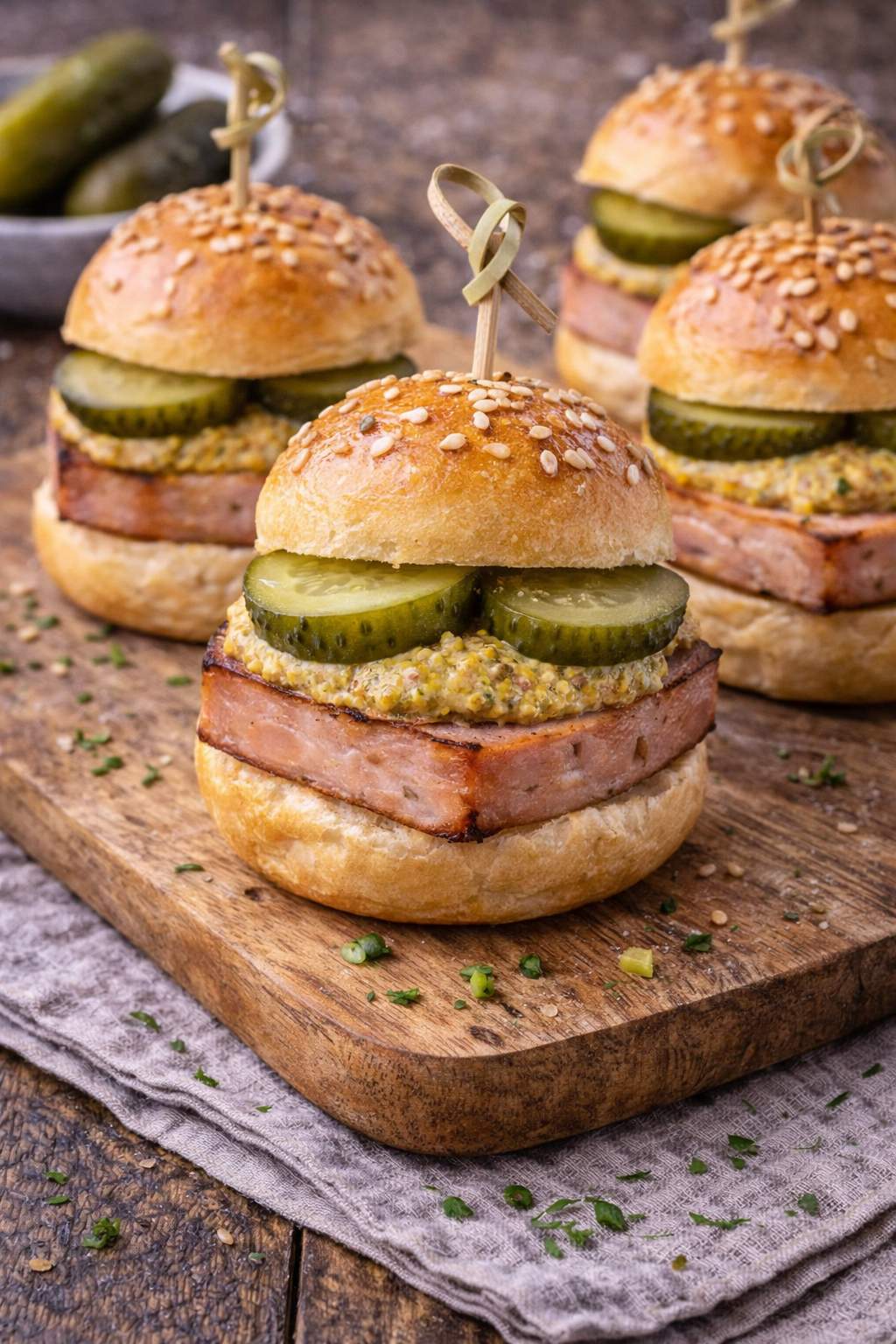Mini Burger "Bavarian Style"