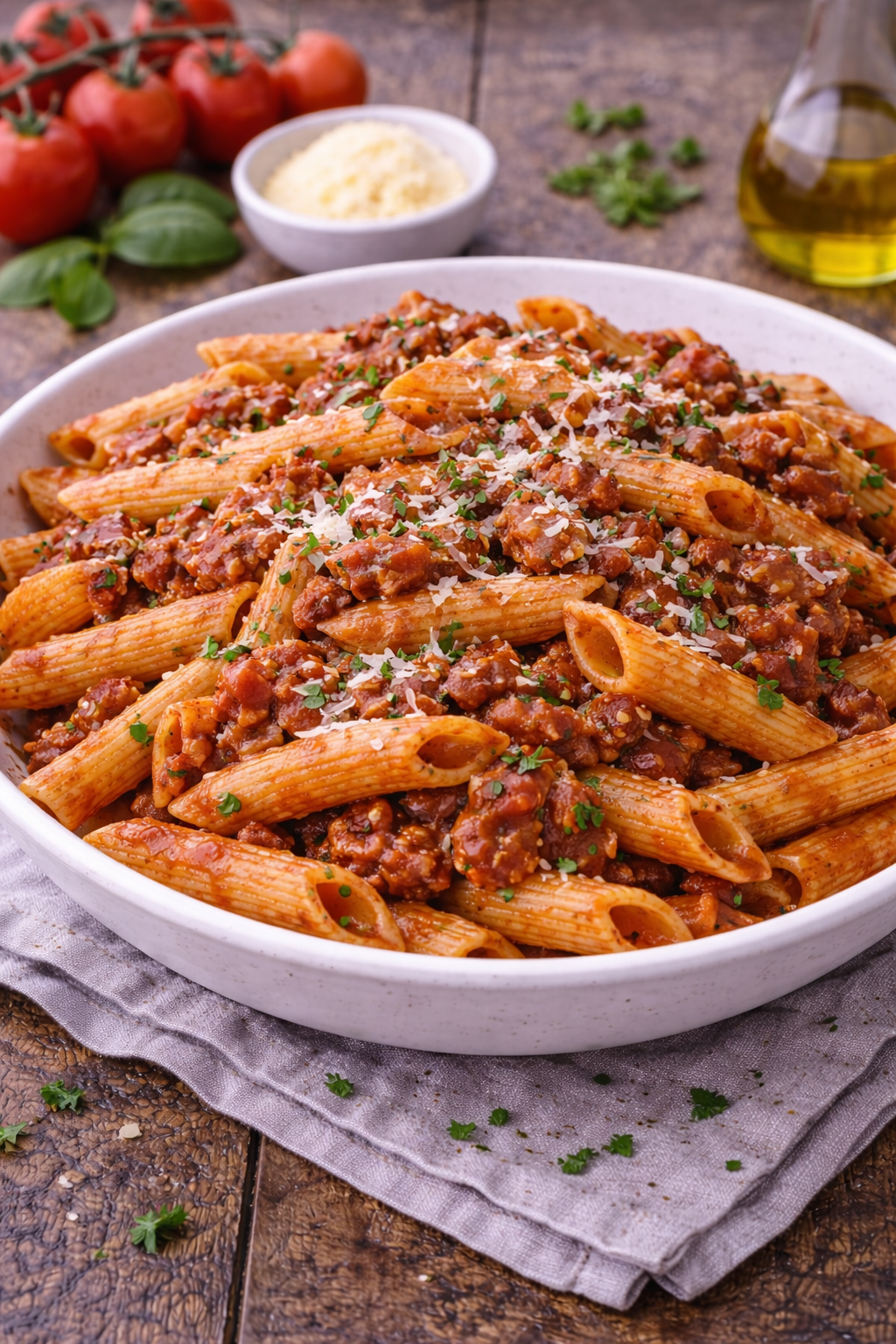 Penne Bolognese