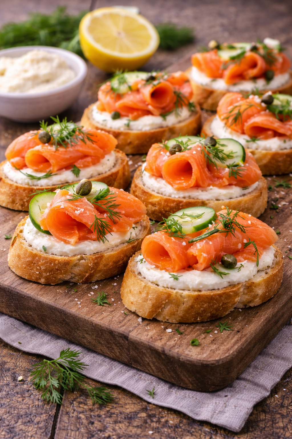 Räucherlachs Canape