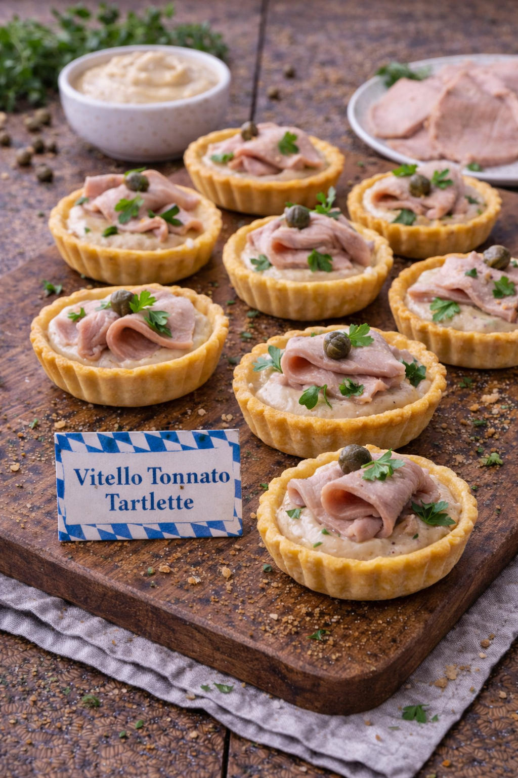 Vitello Tonnato Törtchen