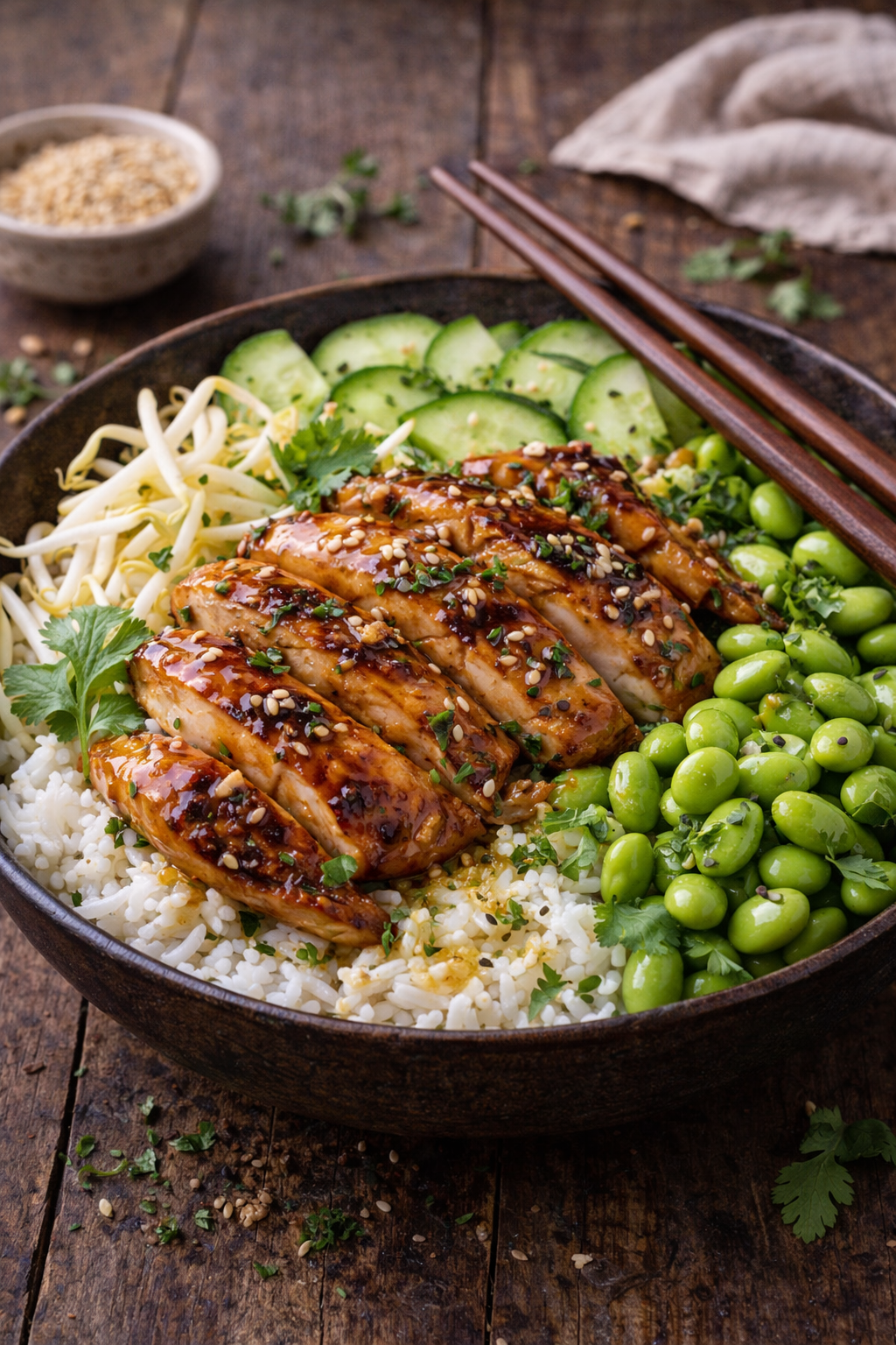 Asian Teriyaki Chicken Bowl