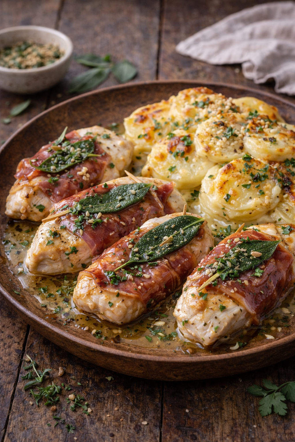 Chicken Saltimbocca