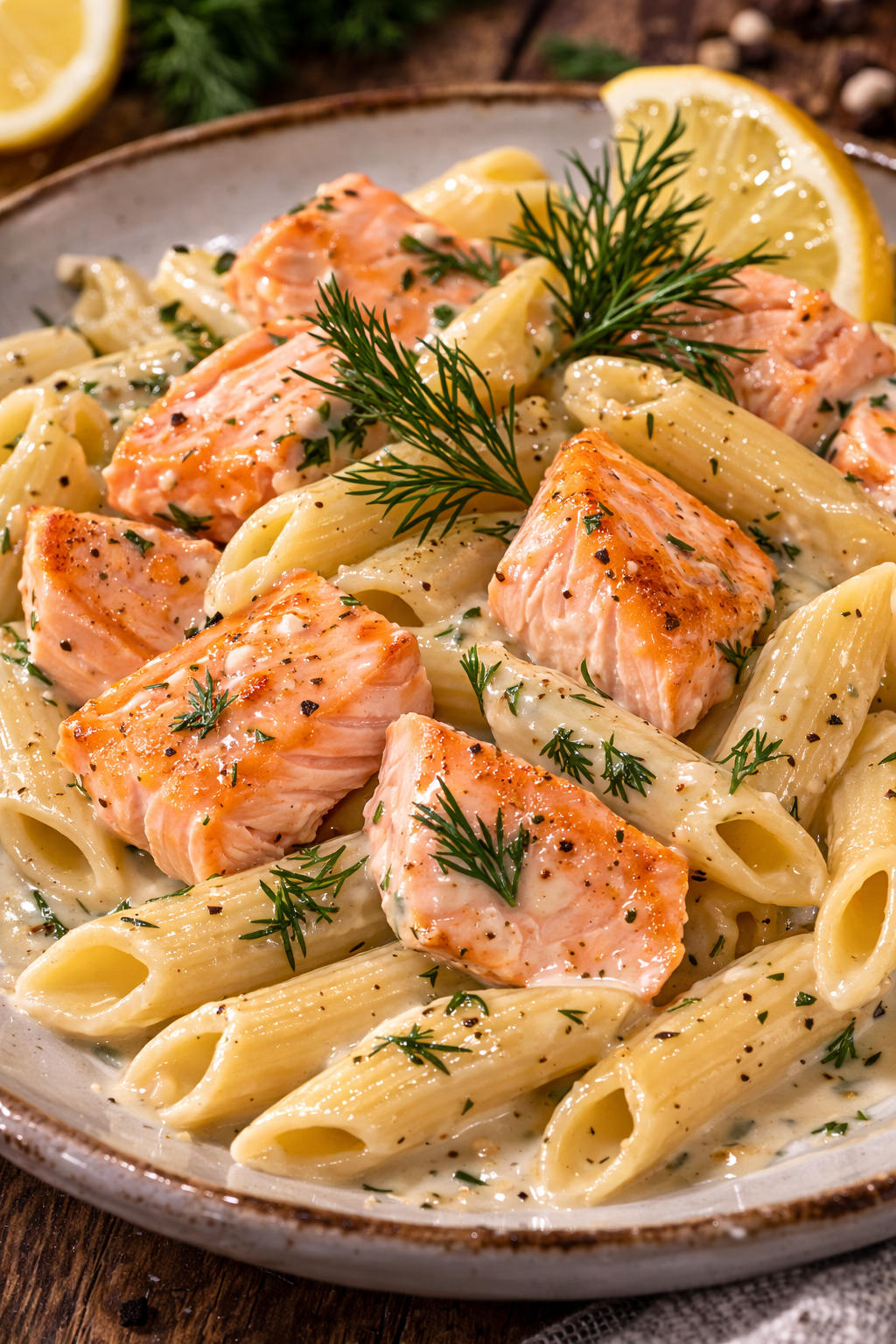 Salmon Pasta