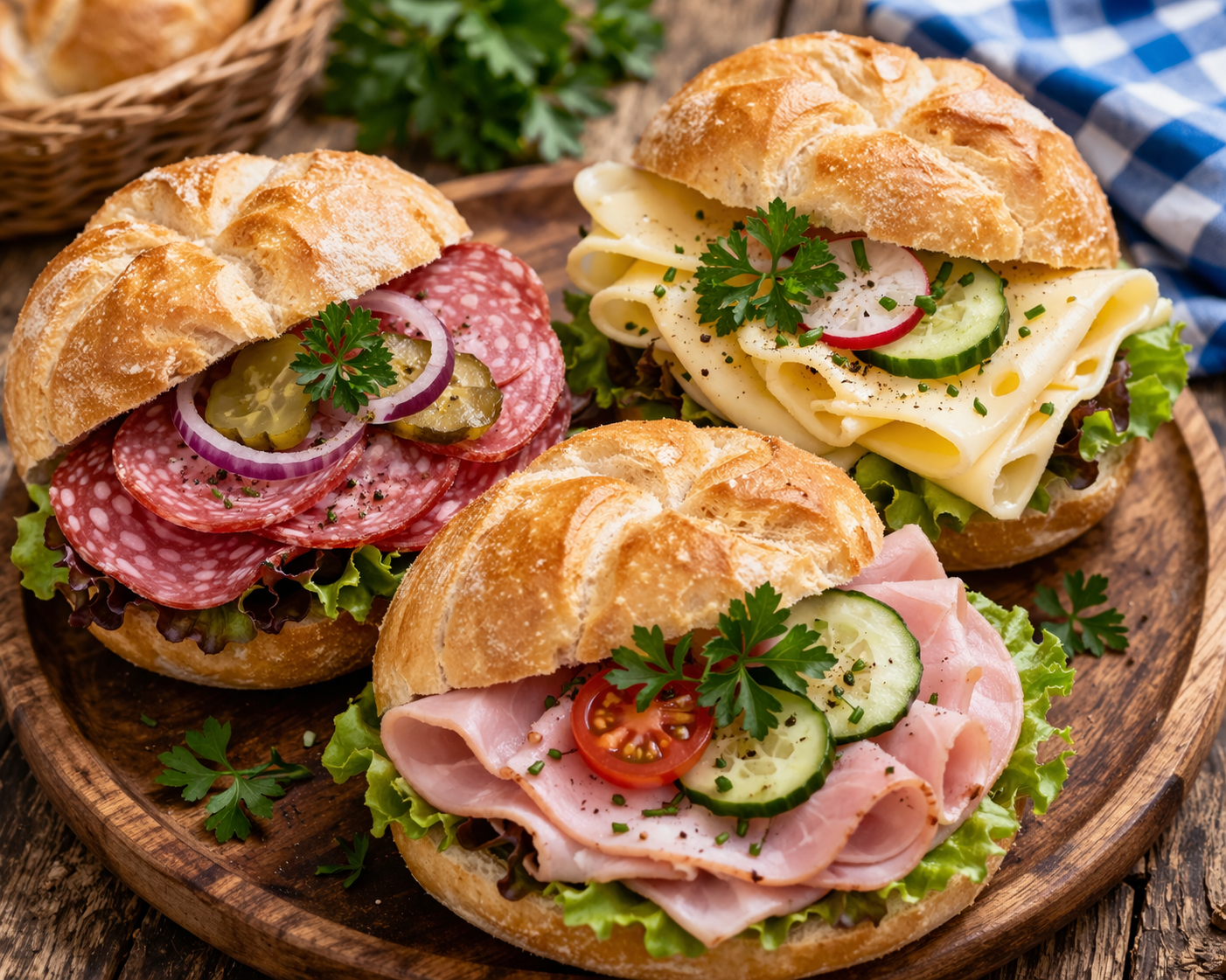 Filled rolls