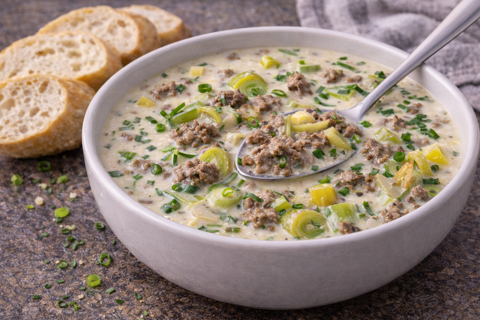 Lauchsuppe