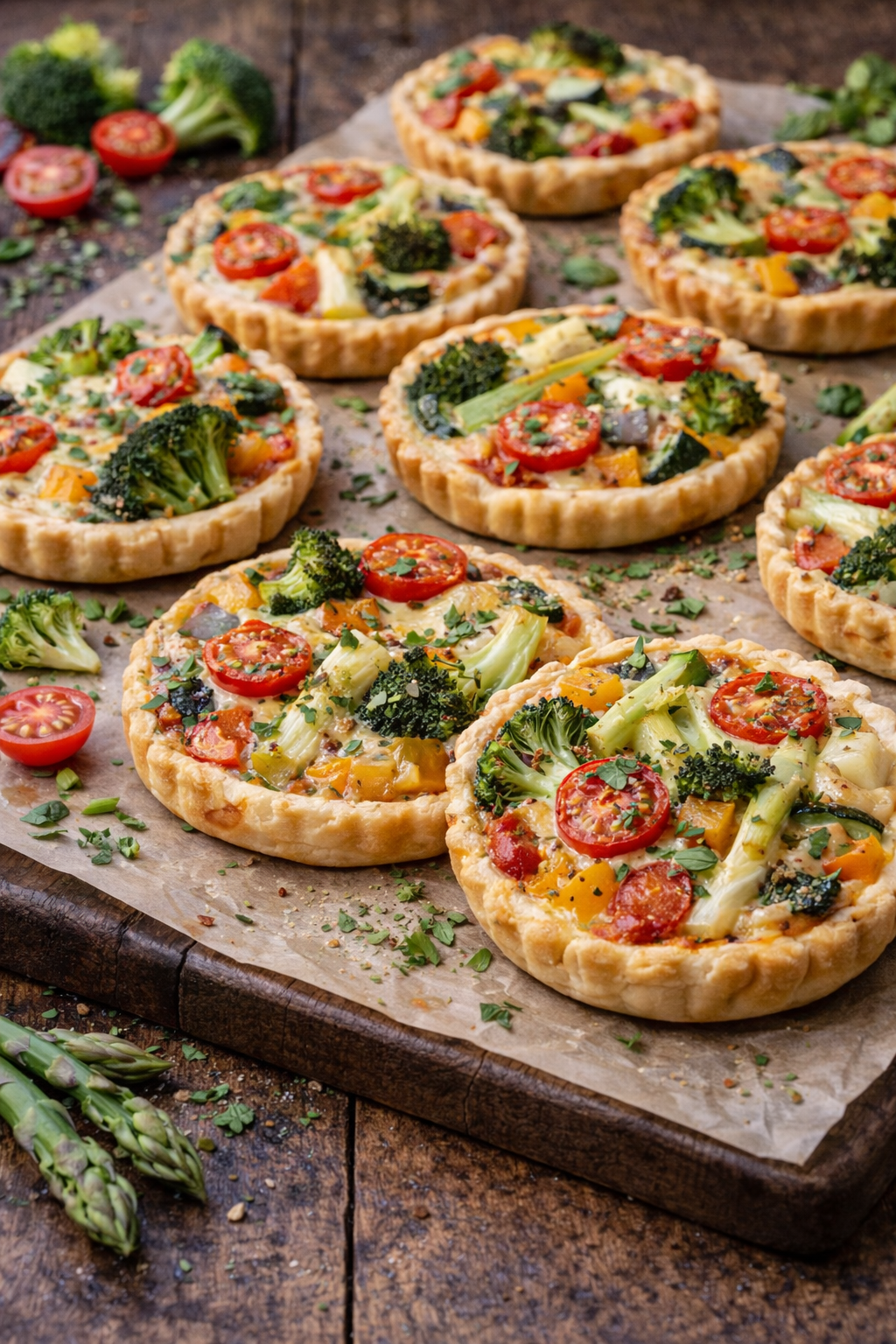 Mini Vegetable Quiche