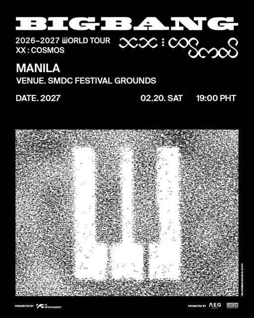 BIGBANG WORLD TOUR XX COSMOS IN MANILA