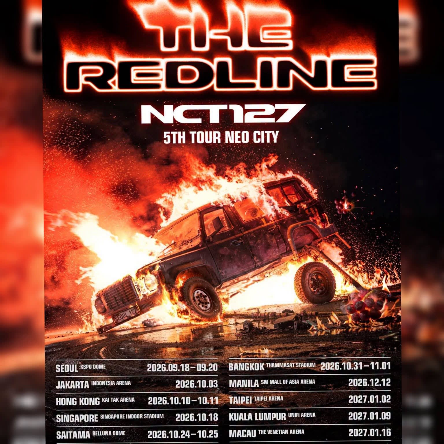 NCT 127 THE REDLINE