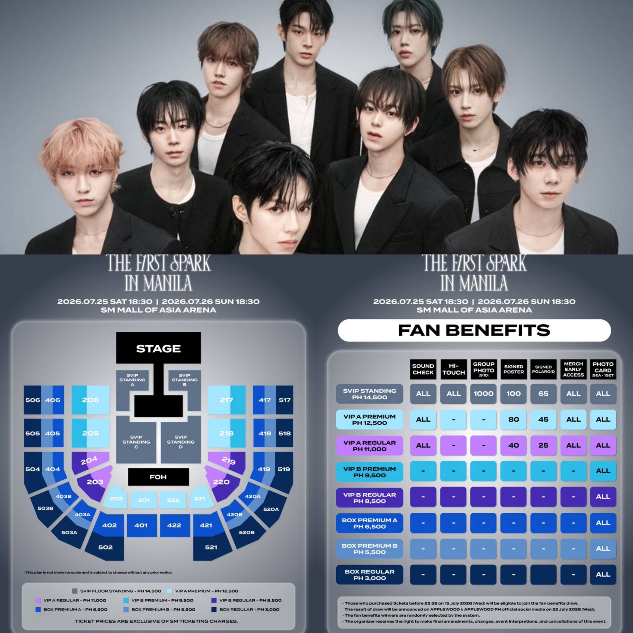 AHOF Seat Map