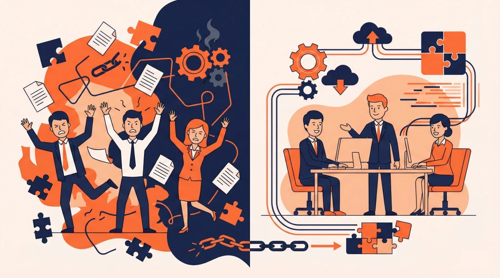 Chaos vs porządek w automatyzacji procesów