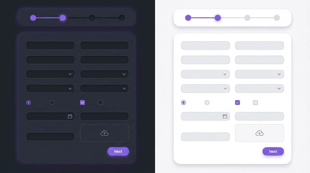 Przykładowy formularz z shadcn/ui