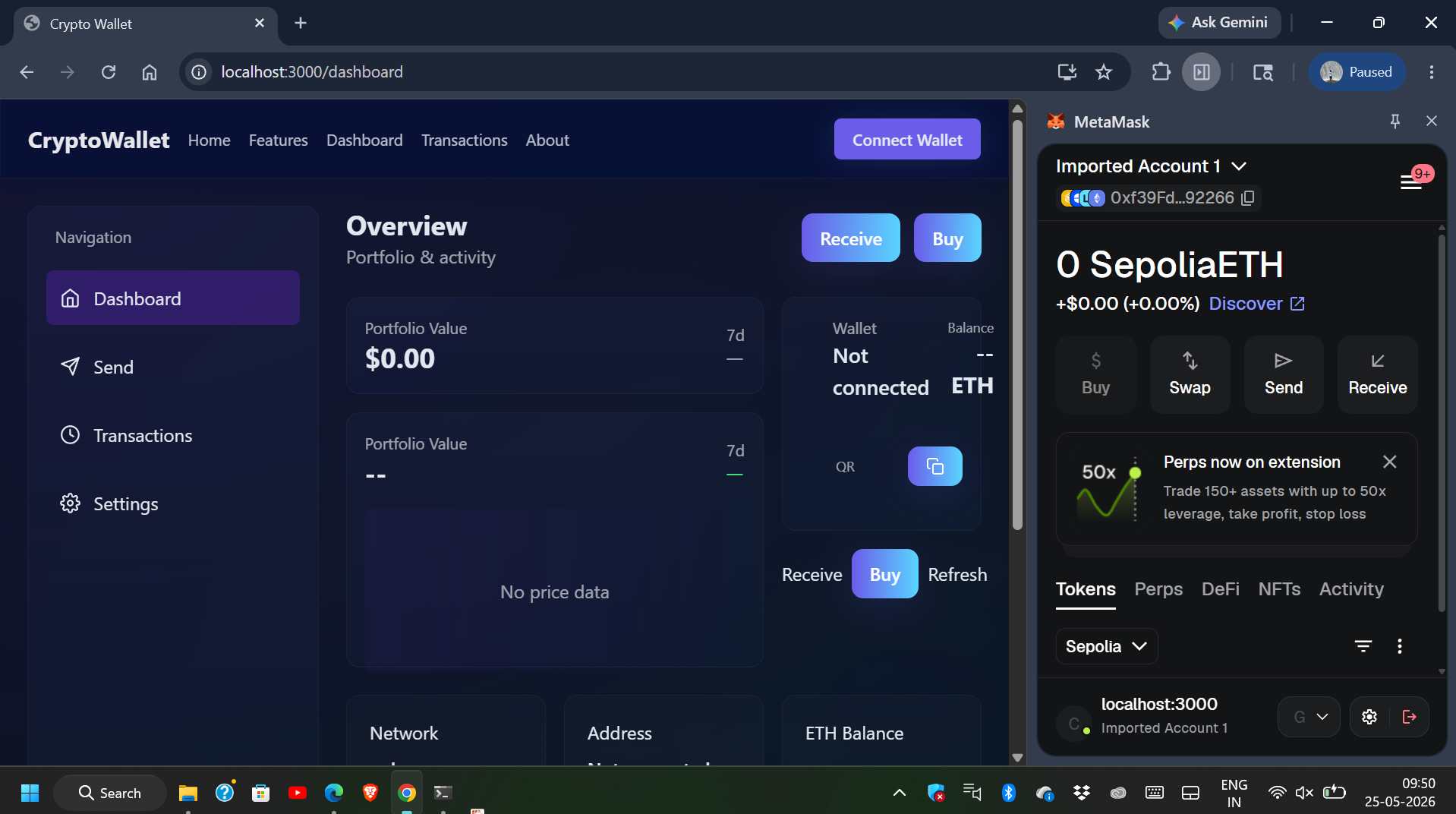 Crypto Wallet App