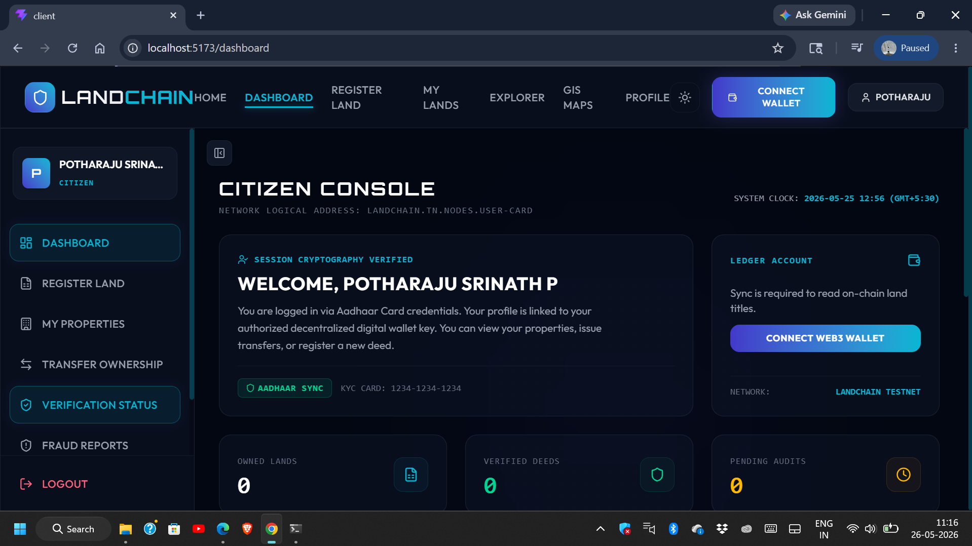 LandChain