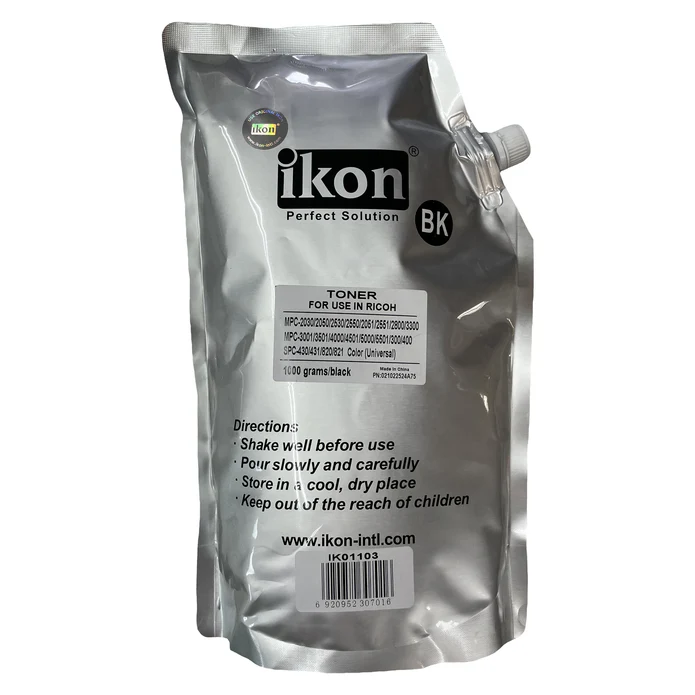 Recarga tóner de 1000gr Ricoh MPC 2051 | MPC 3001 | MPC 4502