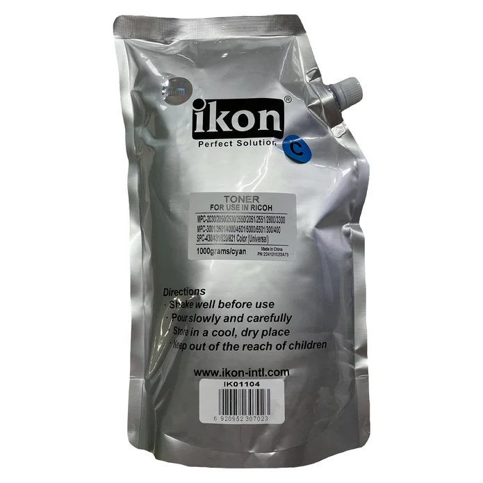 Recarga tóner de 1000gr Ricoh MPC 2051 | MPC 3001 | MPC 4502
