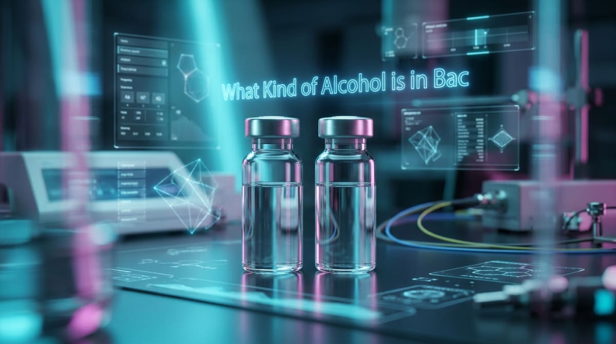 What Kind of Alcohol is in Bac Water?