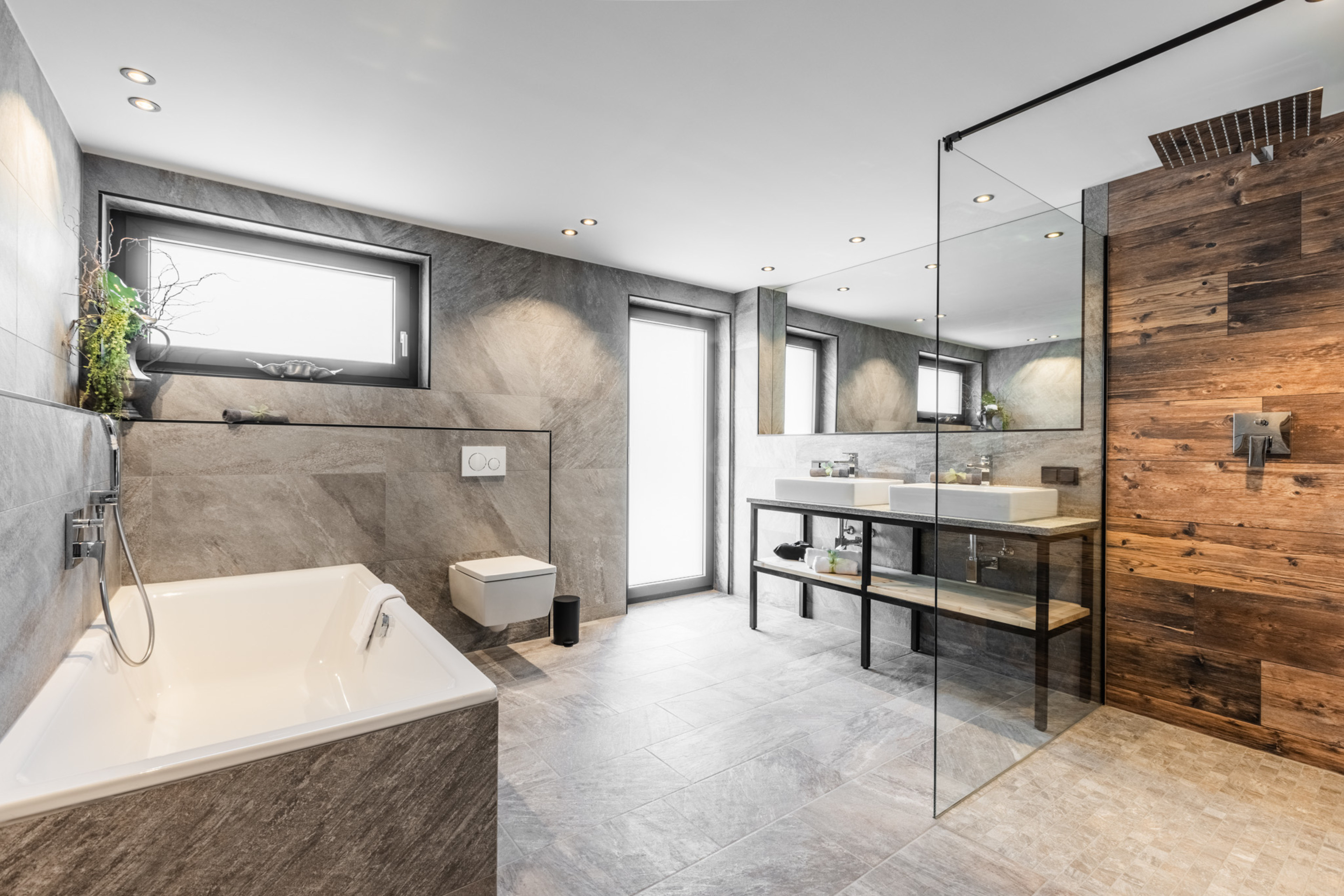 Badezimmer im Chalet