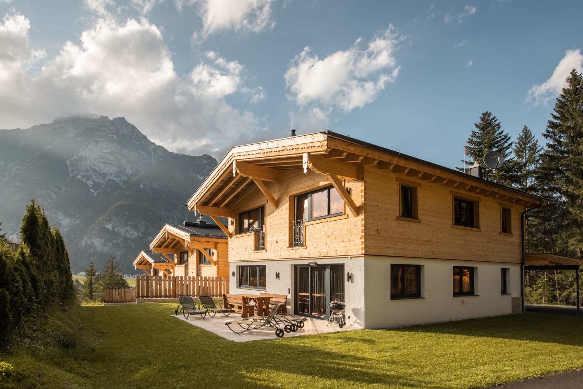 Wilderer Chalets Leutaschissa kesällä