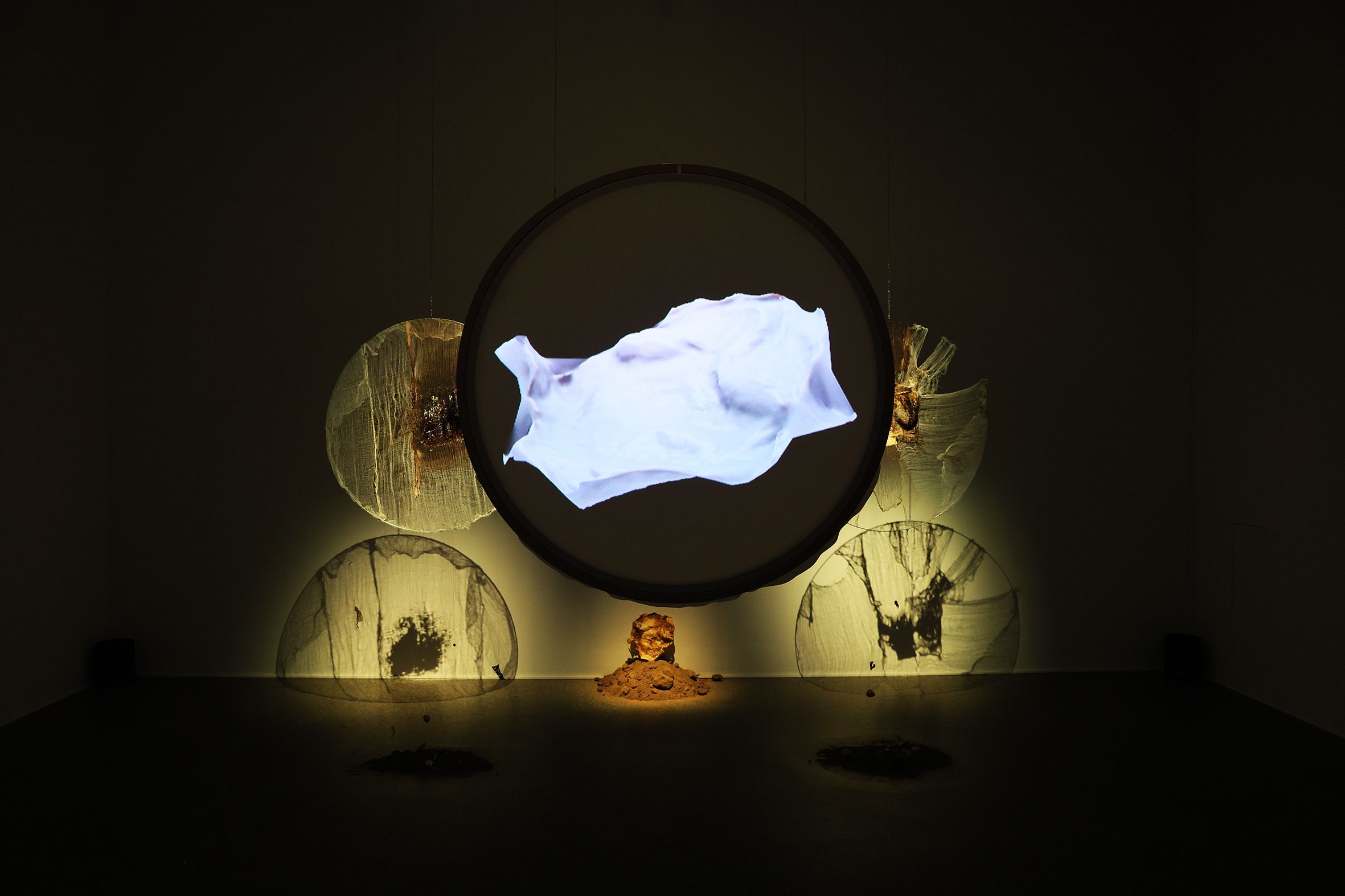 Installation view 6einhalbWochen by Petja Ivanonva