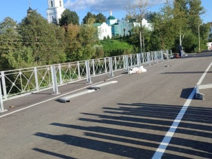 В Смоленской области открыли для движения Фроловский мост