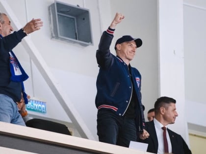 Василий Анохин напутствовал смоленский «Славутич» перед туром с чемпионом Экстралиги