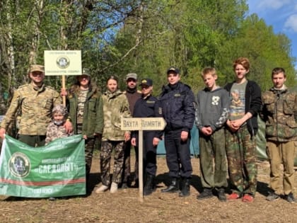 Поисковики завершили Вахту Памяти в Духовщинском районе