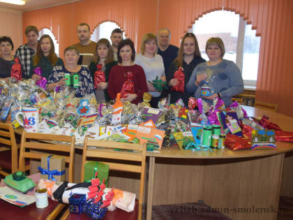 Велижане собрали посылки для бойцов СВО к 23 Февраля
