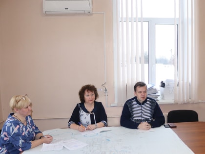 Еженедельная рабочая планерка в районной администрации