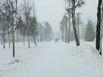 В первое воскресенье марта в Смоленске будет снежно и ветрено