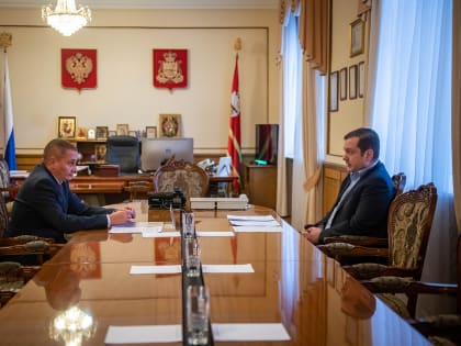 Алексей Островский встретился Андреем Борисовым