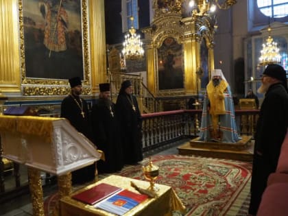 Митрополит Исидор привел к присяге новый состав епархиального Церковного Суда