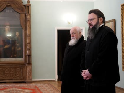 В Смоленском епархиальном управлении состоялась встреча архипастыря с военнослужащими