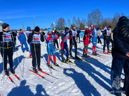 В Смоленской области представители силовых ведомств состязались в лыжных гонках