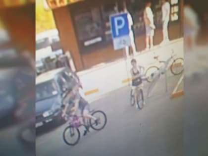Смоленские «Бонни и Клайд» на велосипедах попали в объективы камер