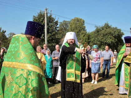 Престольное торжество в храме преподобного Авраамия Смоленского в Голынках