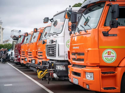 Смоленск получил новую технику для уборки