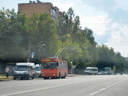 В Смоленске ограничат движение троллейбусов