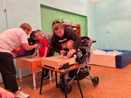 На семинаре в детском саду