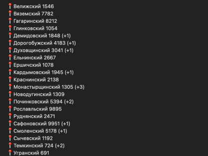 Десять муниципалитетов Смоленска «пали» от ковида