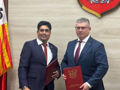 Мэр Александр Новиков: Смоленск будет активно взаимодействовать с Перу