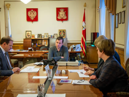 Губернатор встретился с ректором СмолГУ