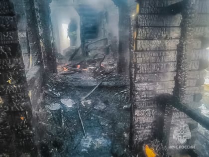 Ранним утром в Смоленском районе мужчина пострадал при пожаре в частном доме